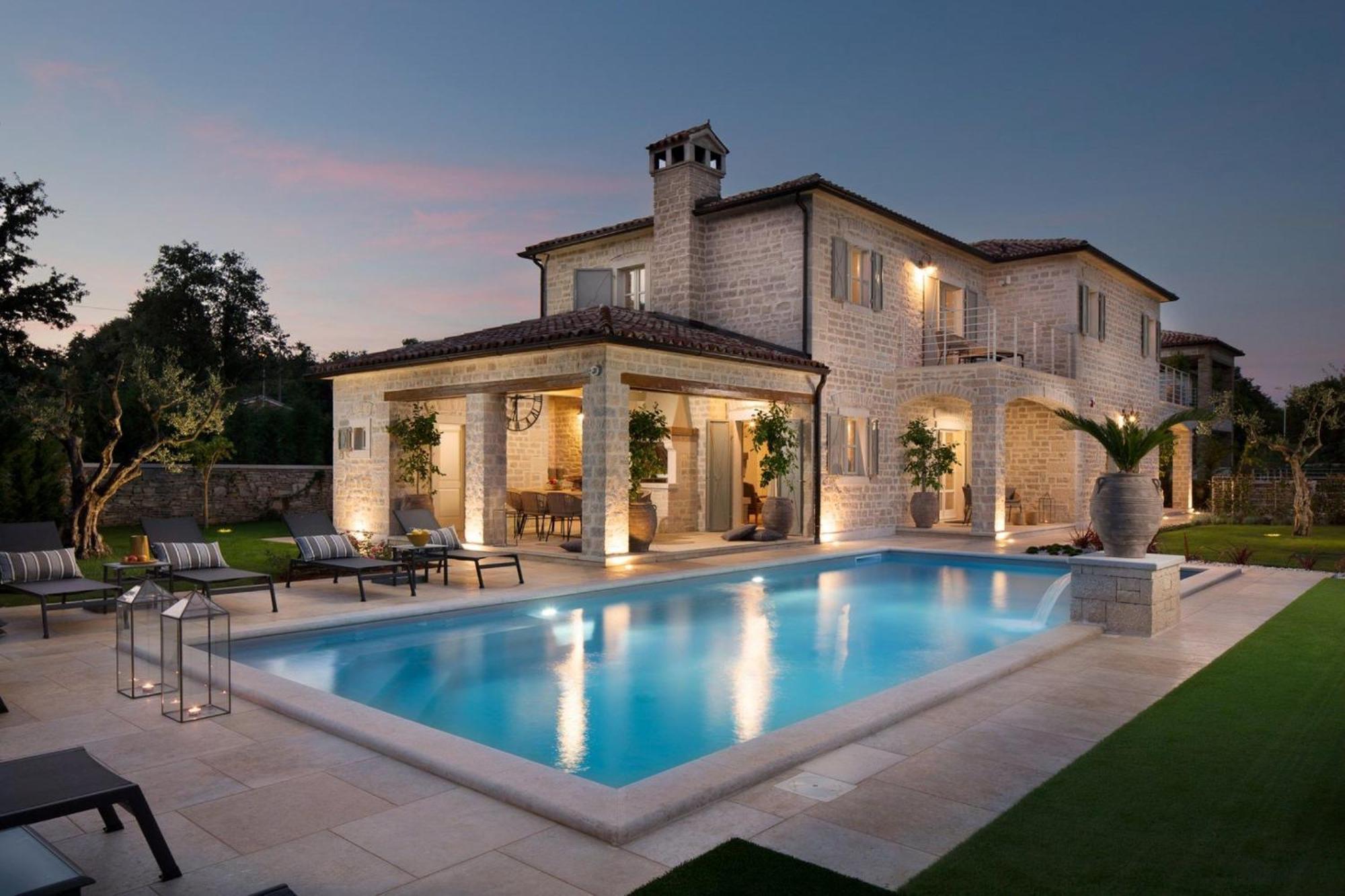Luxurioese Elena Mit Pool Und Panoramablick * Ladici
